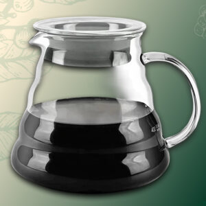 Jarra de Vidro com Tampa 600ml