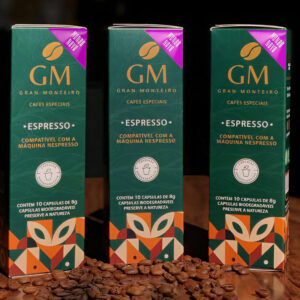 Cápsulas do Café especial Mundo Novo